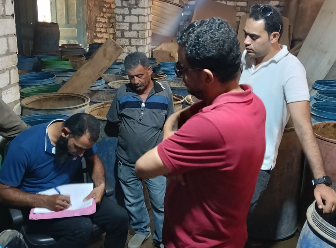 ضبط 14 طن سردين غير صالح وإعدام 125 كجم أغذية فاسدة